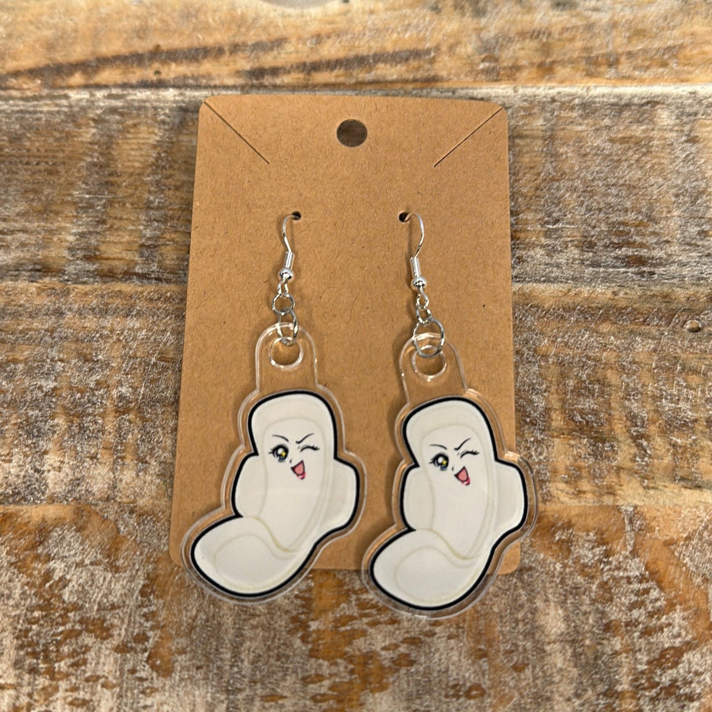 pmYES! Acrylic Earrings