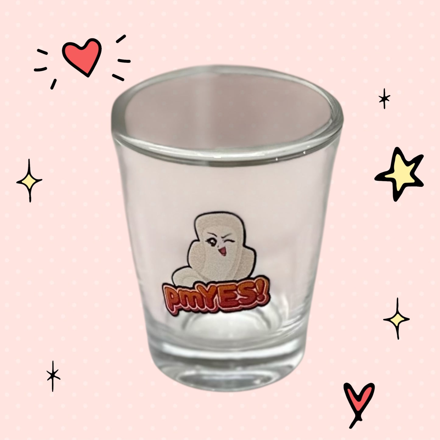 pmYES! Signature Shot Glass